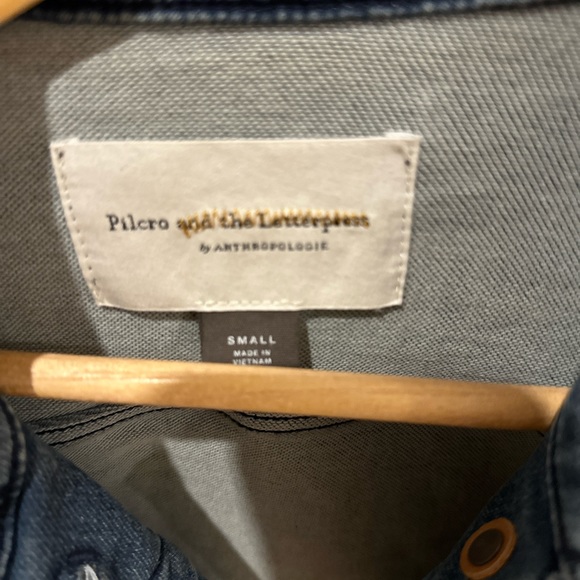 Pilcro and the Letterpress Anthropologie jean jacke - Picture 2 of 4